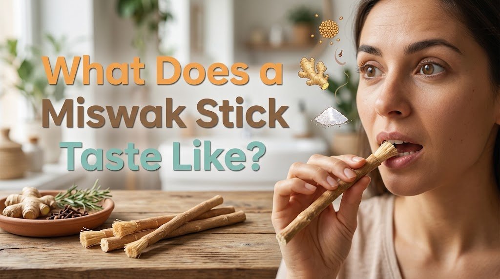 What Does a Miswak Stick Taste Like?